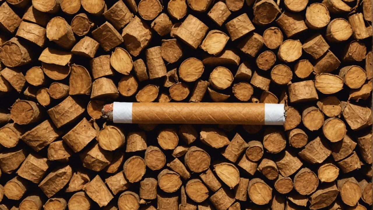 Comment coller une feuille de tabac ?