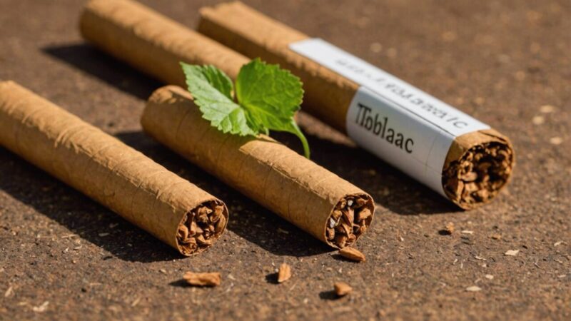 Comment couper une feuille de tabac ?